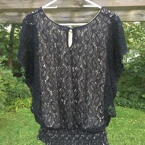 Adorable lace top!